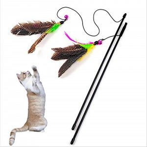 Cat Play stick with Toys
